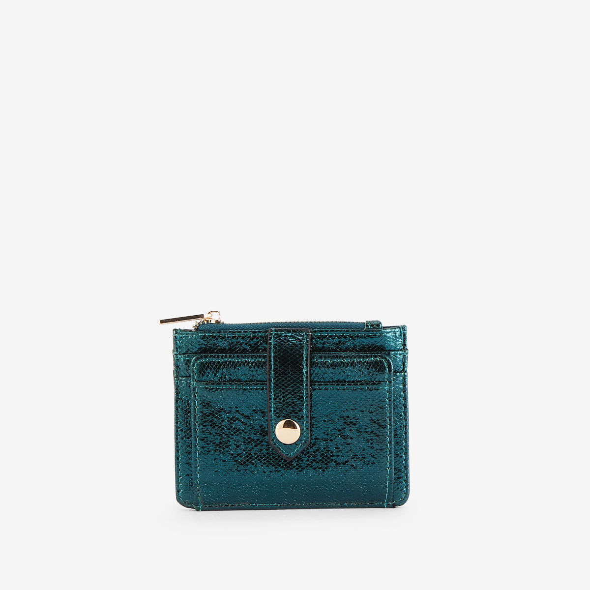 Porte cartes vert Romane