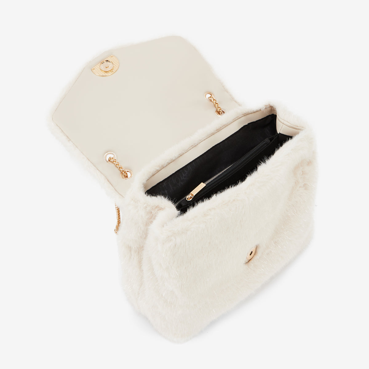 Sac porté épaule ivoire Rakita