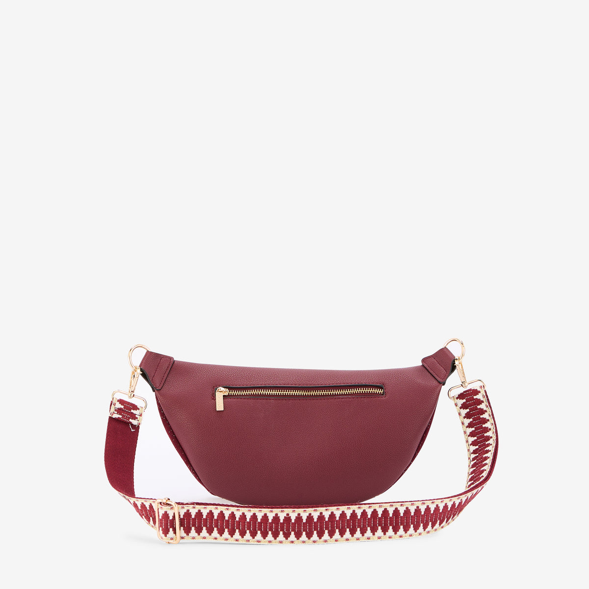 Ceinture Banane bordeaux Roseanna