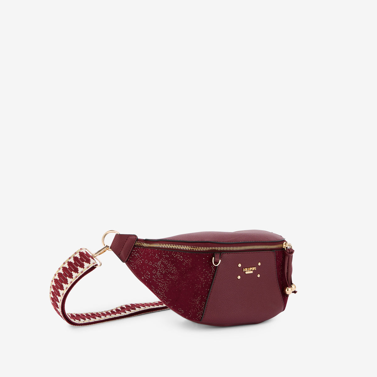 Ceinture Banane bordeaux Roseanna