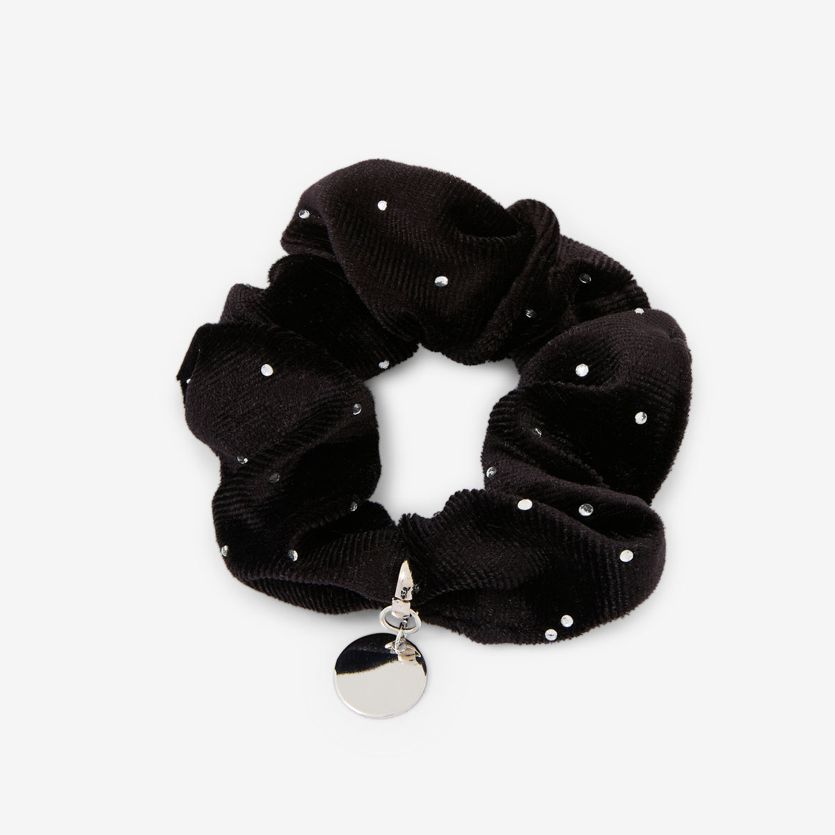 Chouchou avec strass Léopard félin