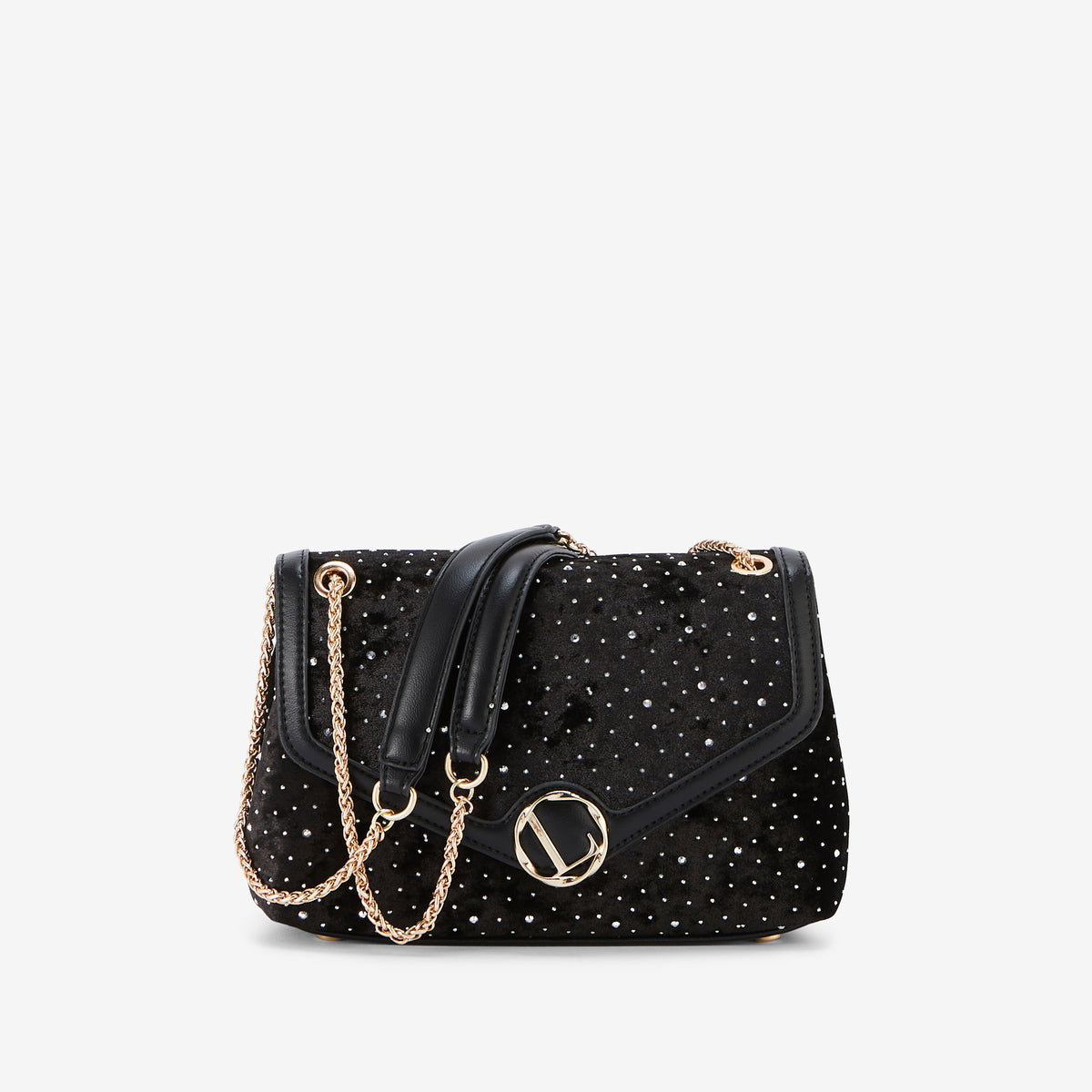 Sac porté épaule noir Roan