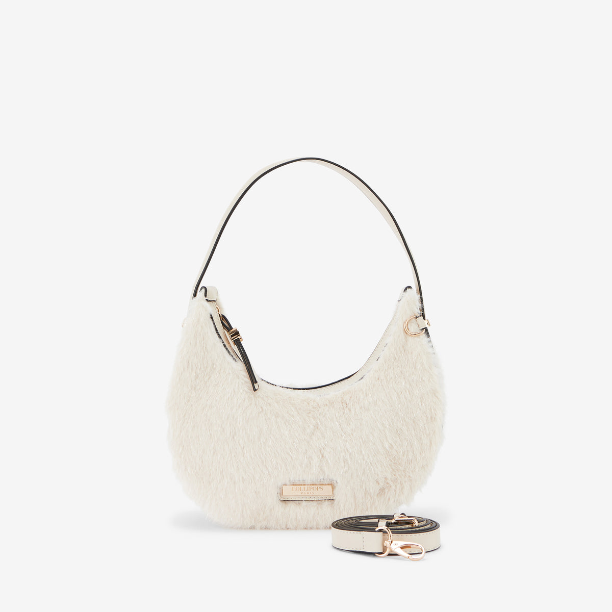 Petit sac hobo ivoire Rakita