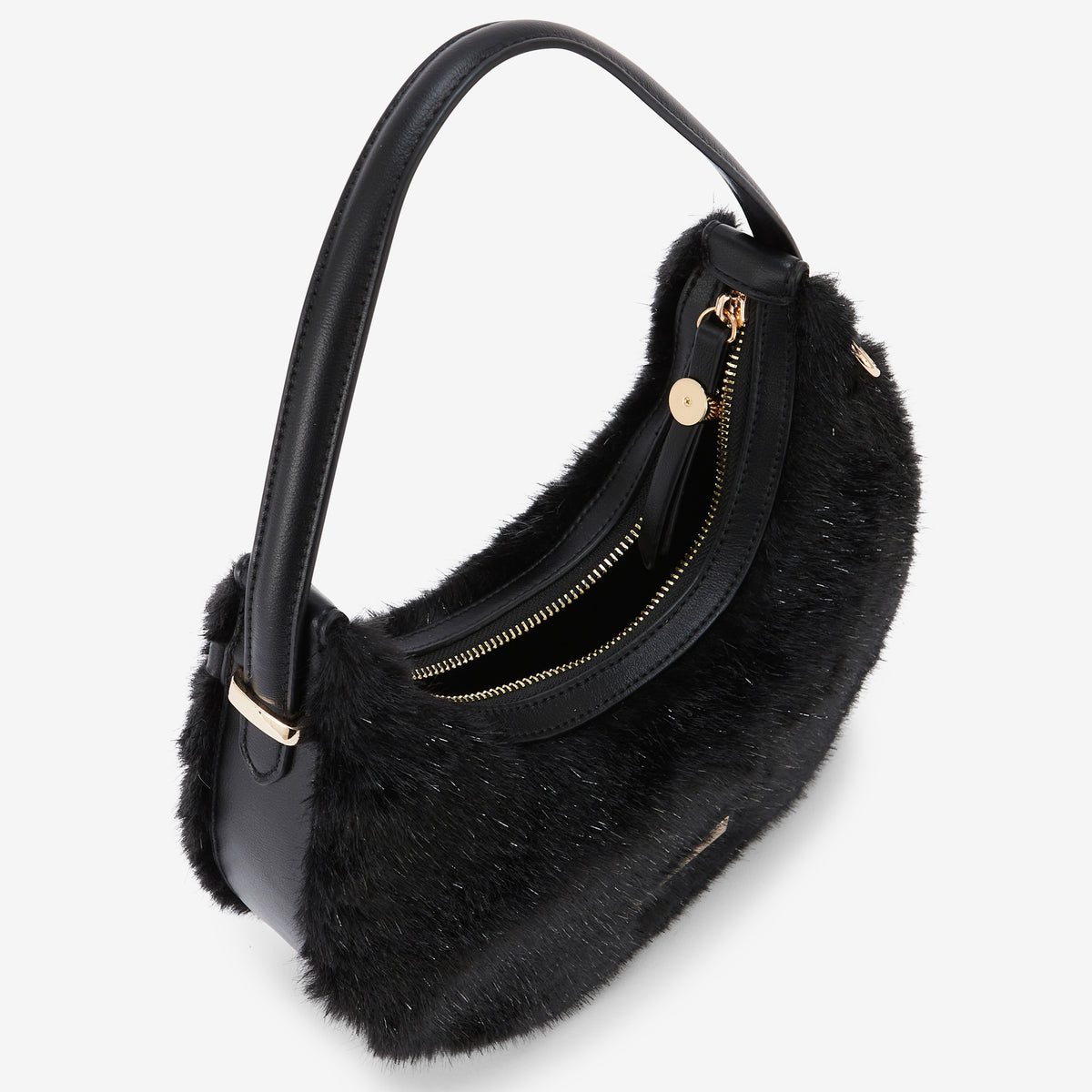 Petit sac hobo noir Rakita