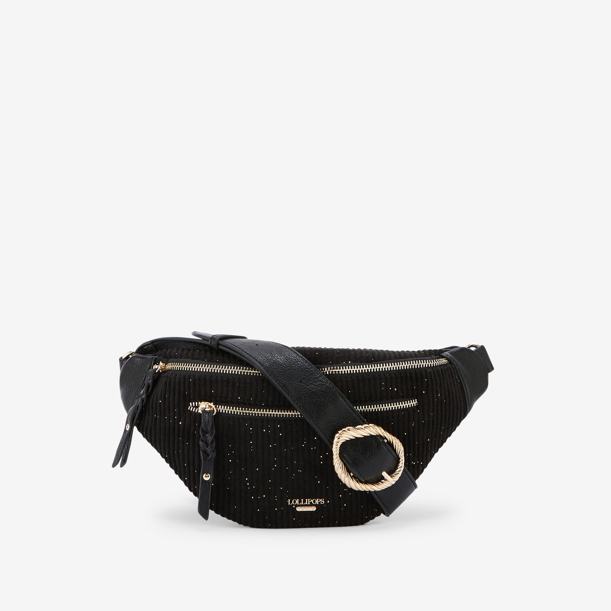 Ceinture banane noire Riff