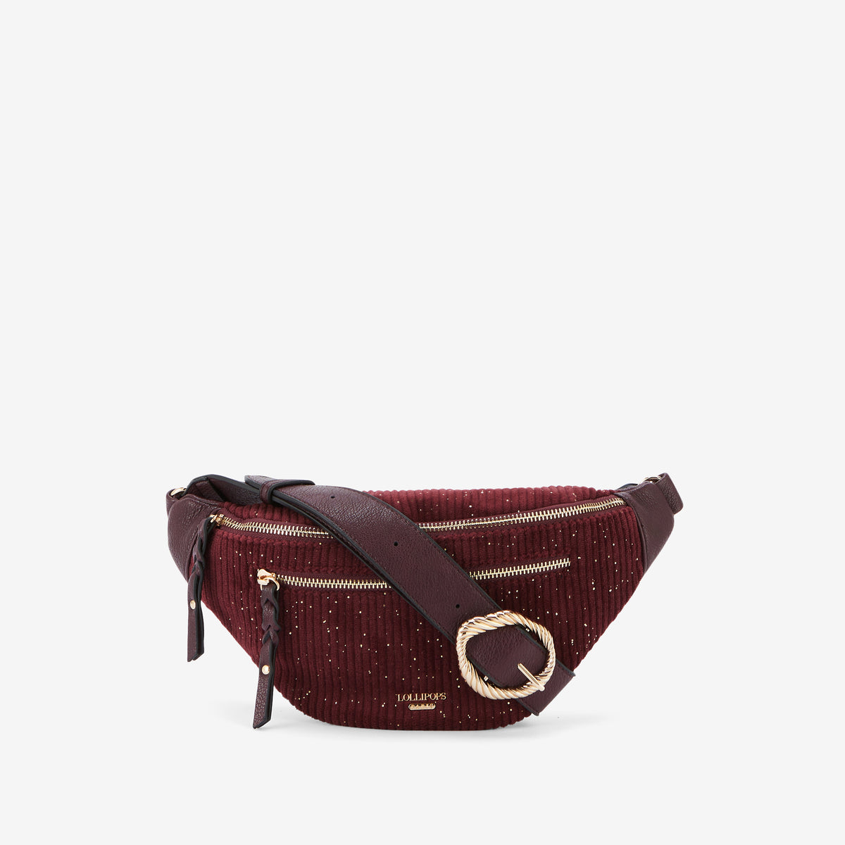Ceinture banane bordeaux Riff