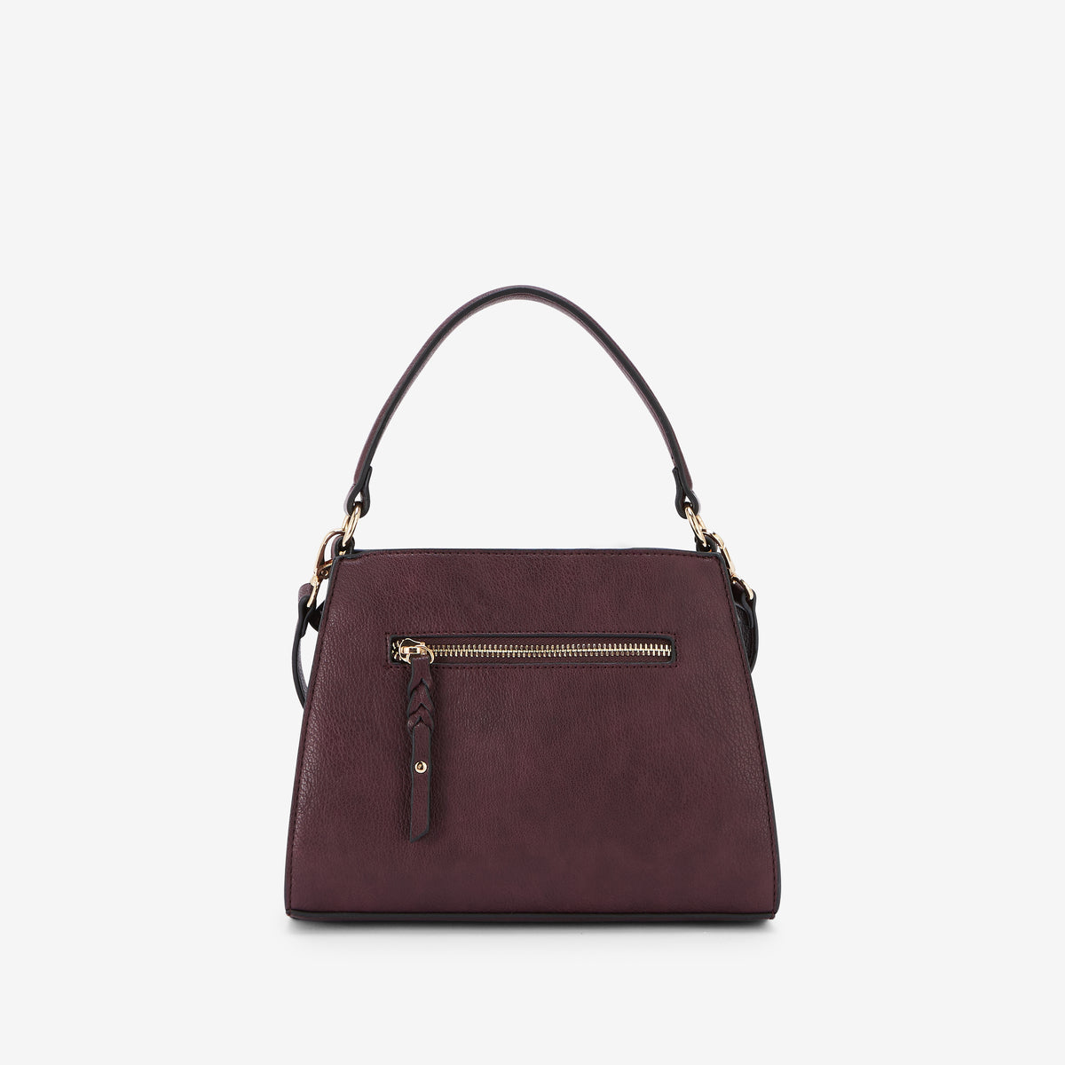 Petit sac shopper bordeaux Riff