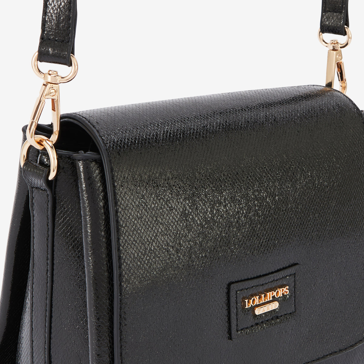 Sac porté épaule noir Romane