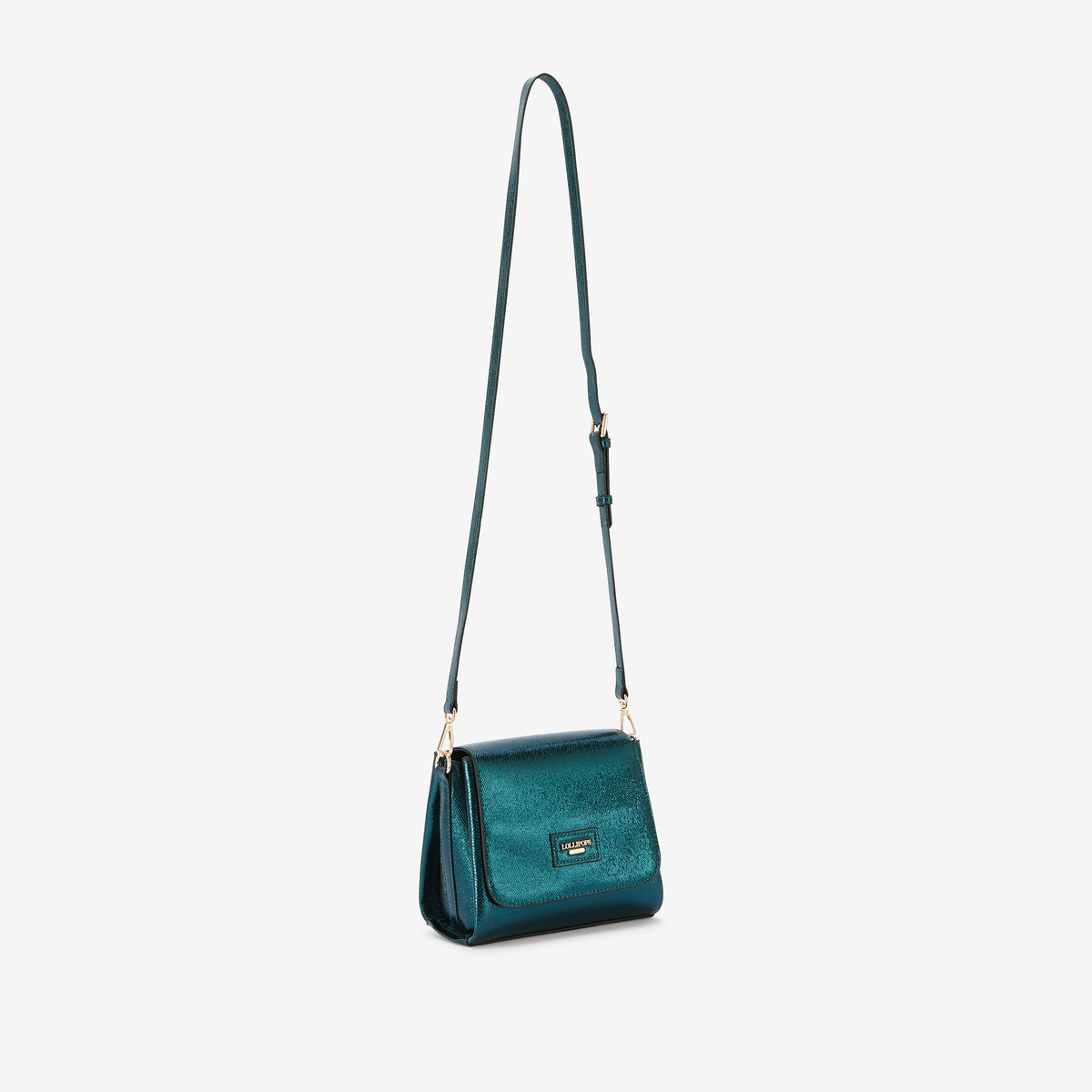 Sac porté épaule vert Romane