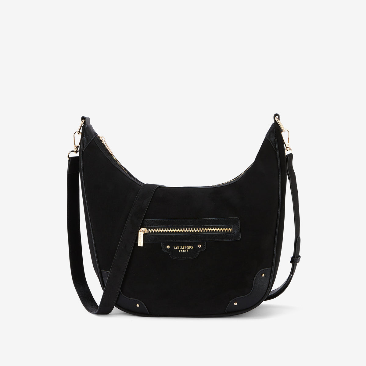 Sac hobo noir Roberto