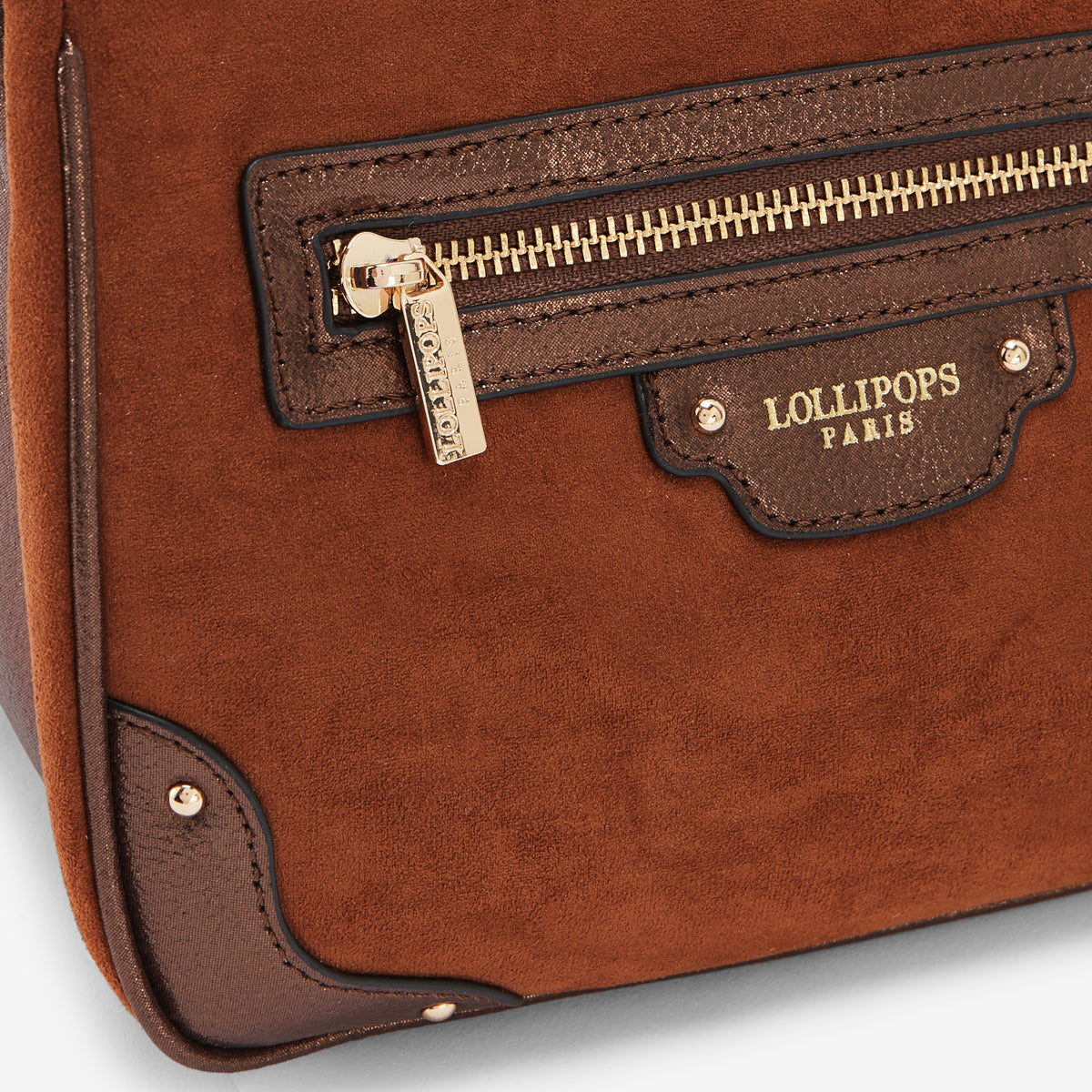 Sac multi poches cognac Roberto