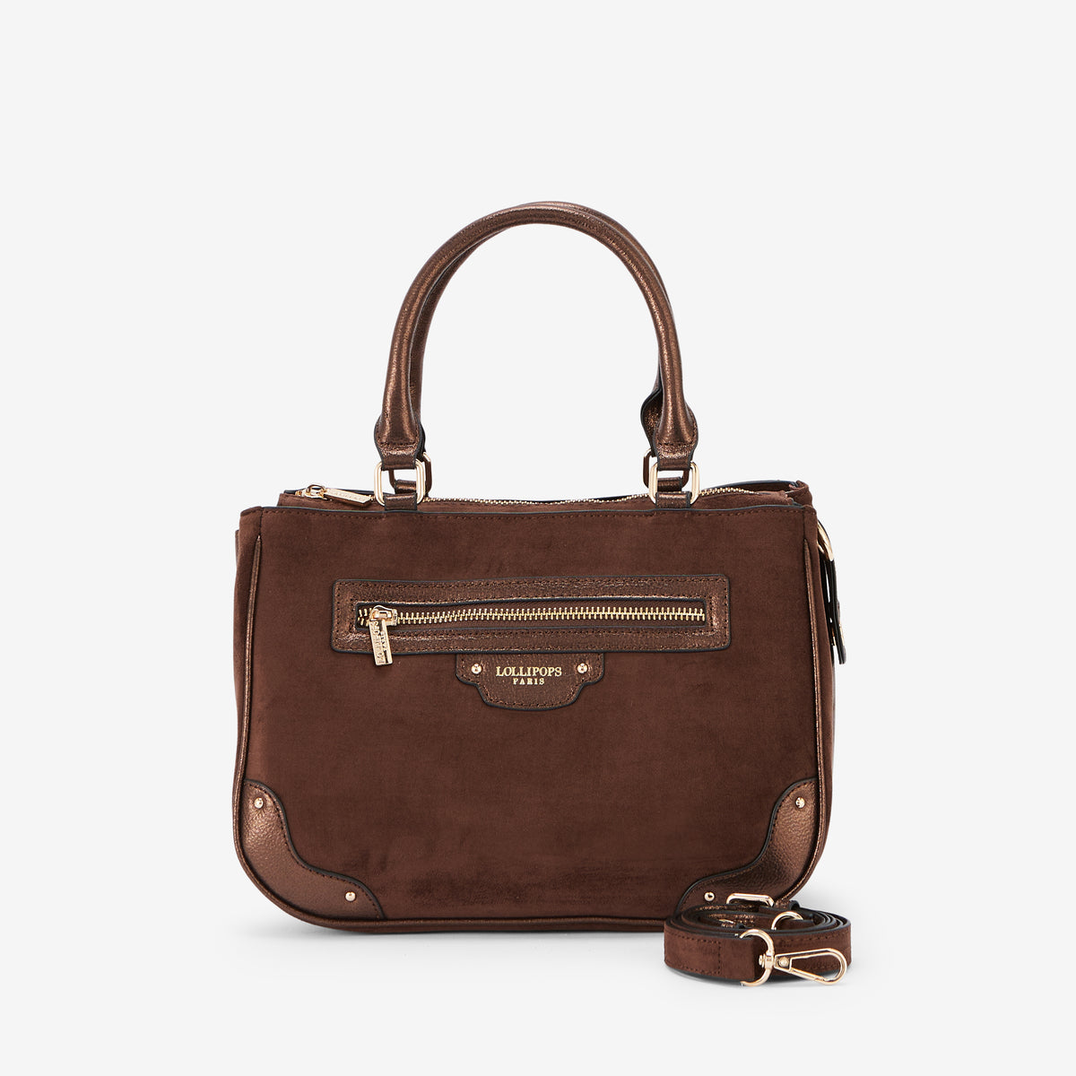 Sac shopper marron Roberto