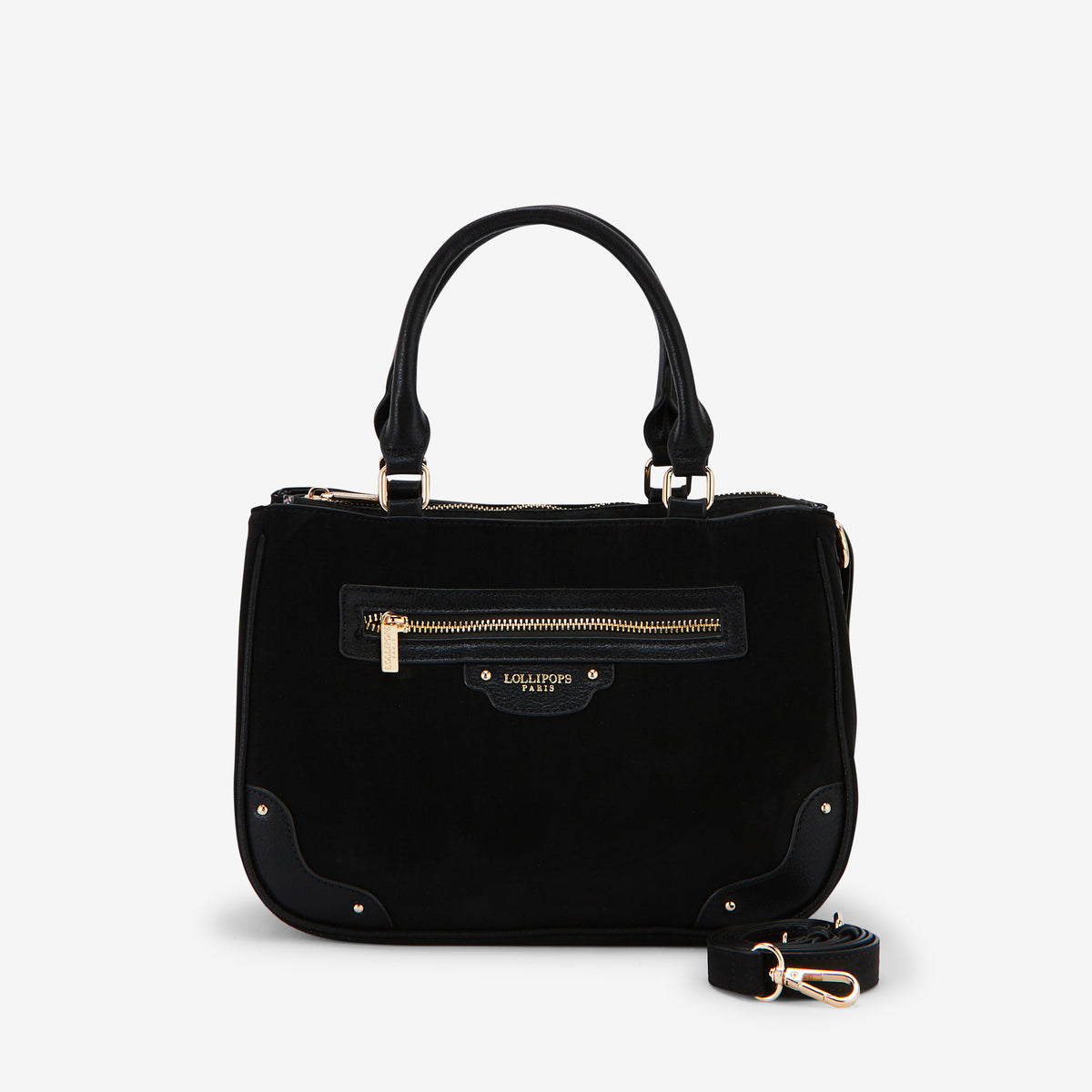 Sac shopper noir Roberto
