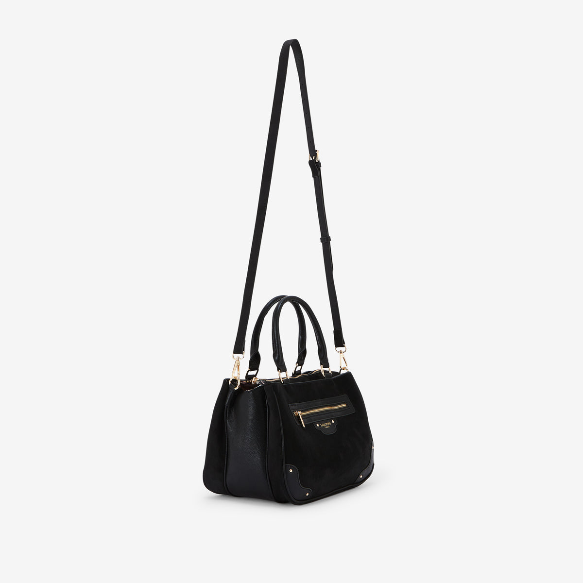 Sac shopper noir Roberto