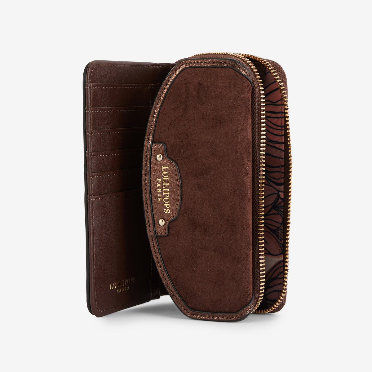 Grand portefeuille marron Roberto