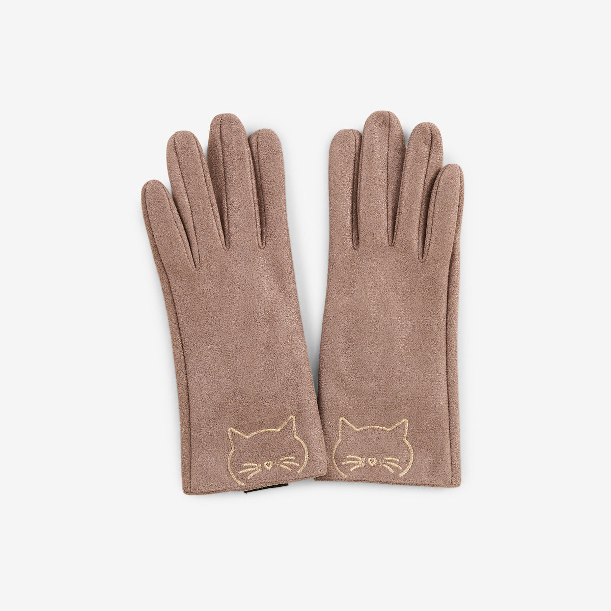 Gants taupe S Rolanda