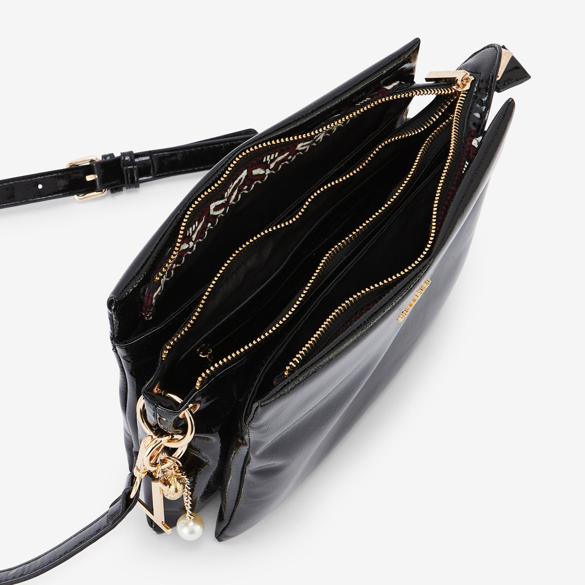 Sac multi poches noir Rosario