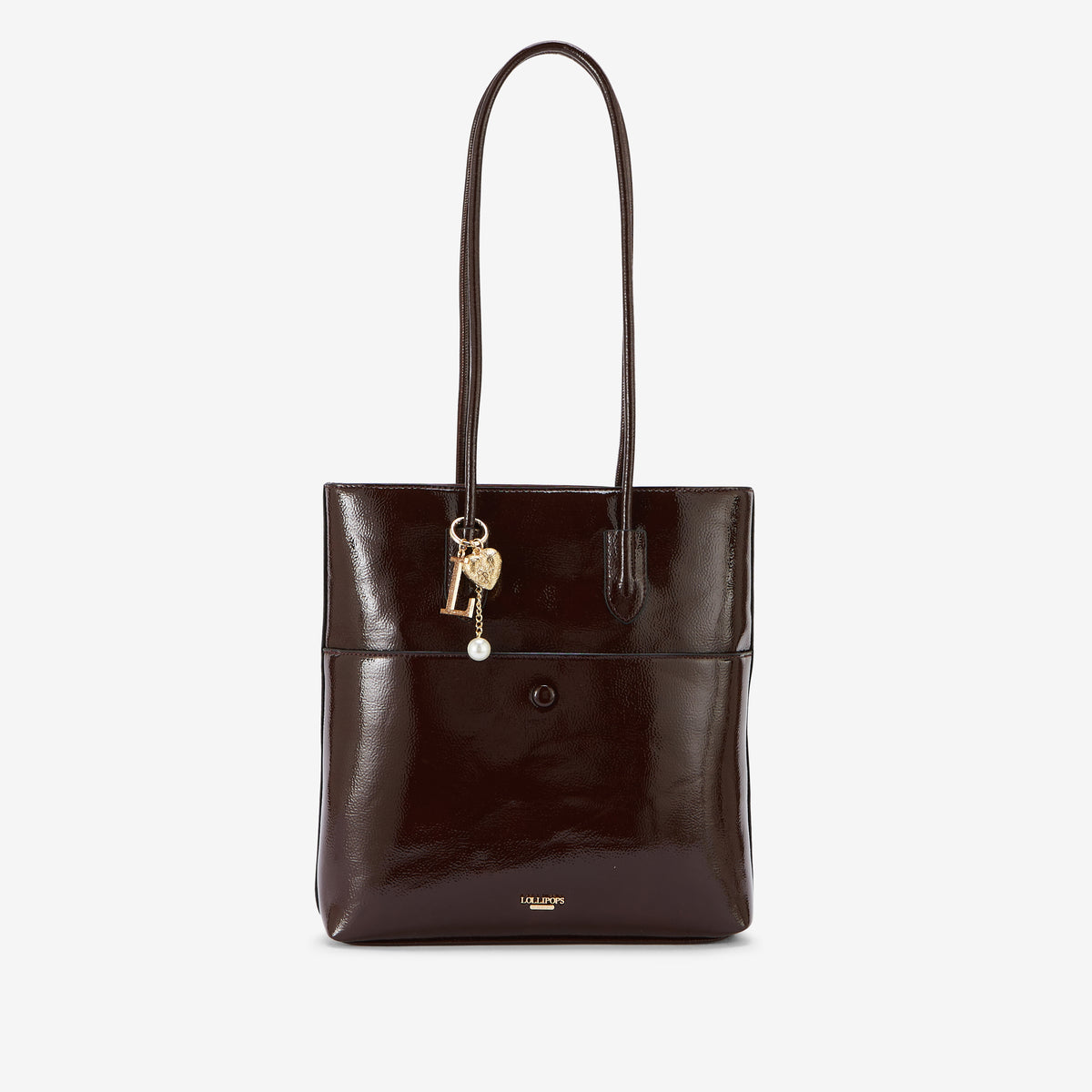Sac shopper marron Rosario