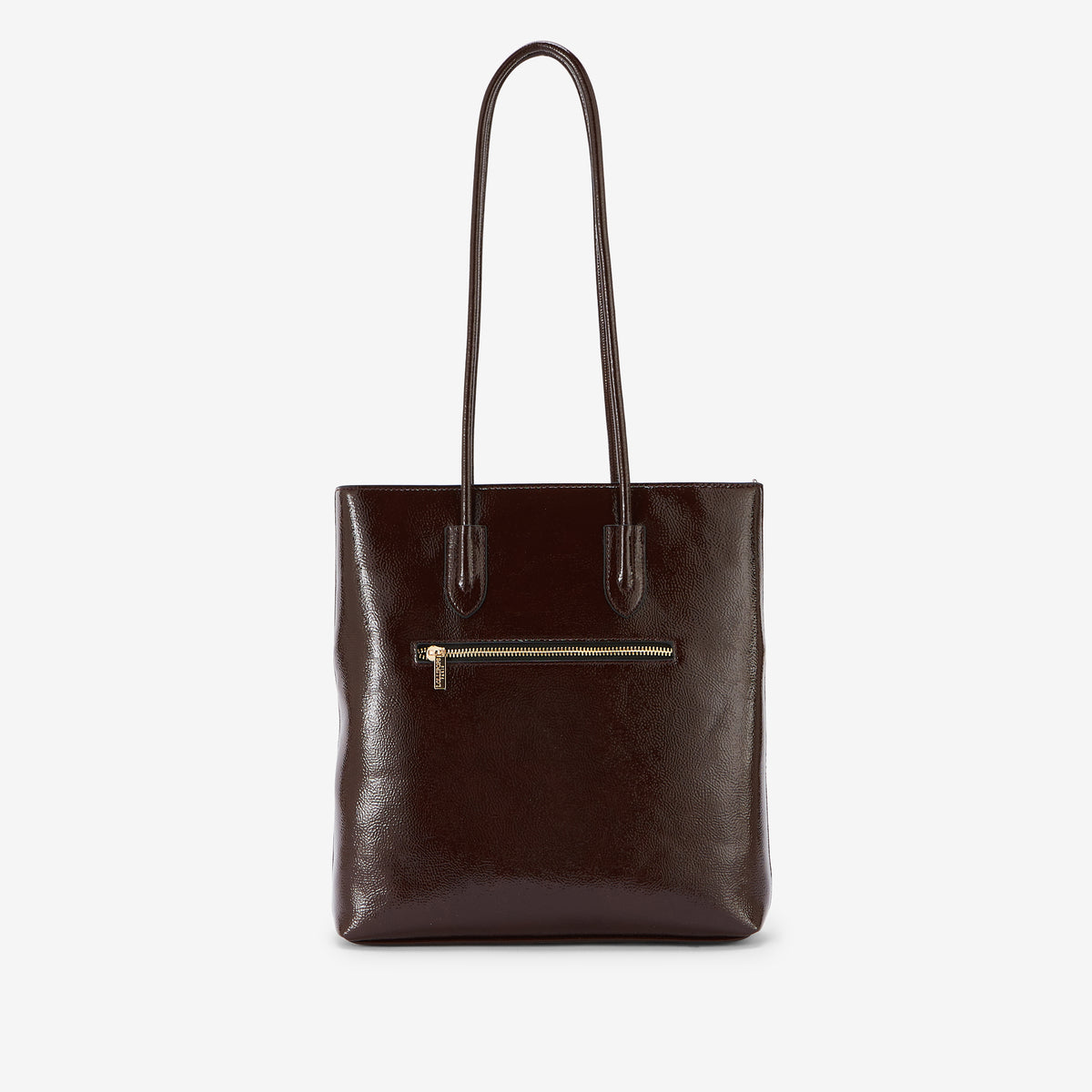 Sac shopper marron Rosario