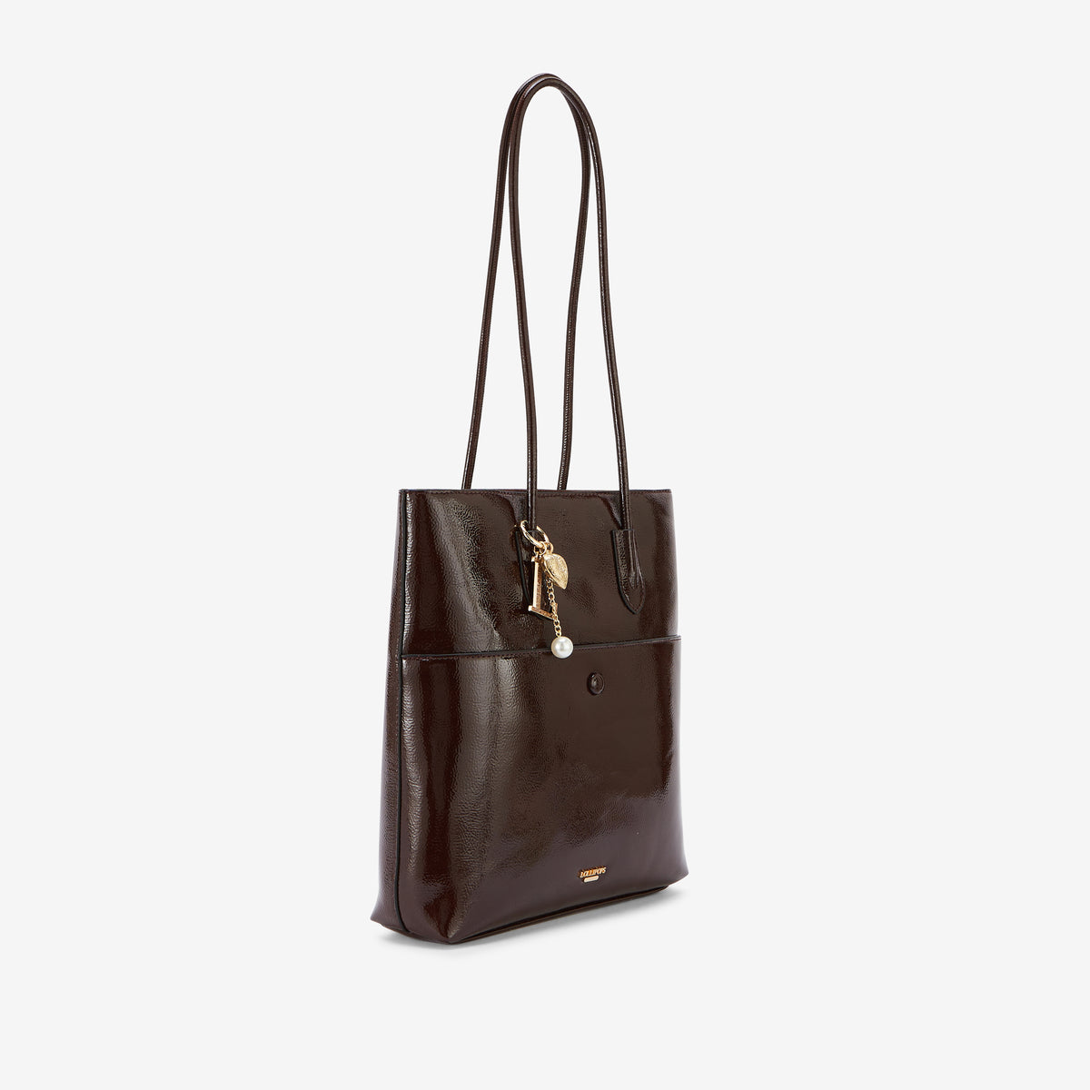 Sac shopper marron Rosario