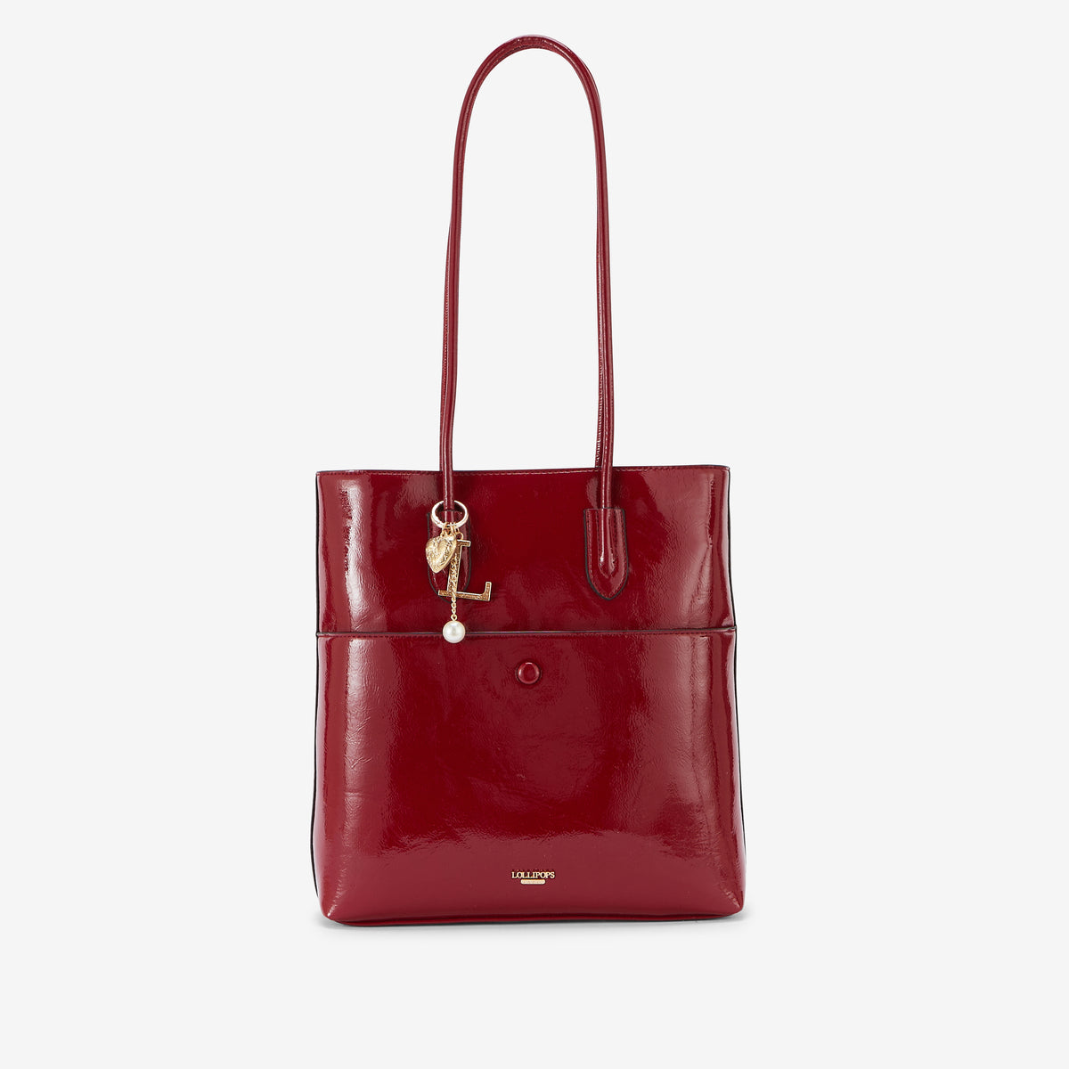 Sac shopper rouge Rosario