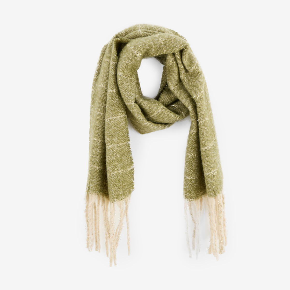 Echarpe verte Rosiane