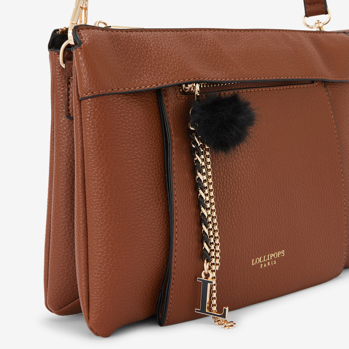 Sac multi-poches cognac Roy