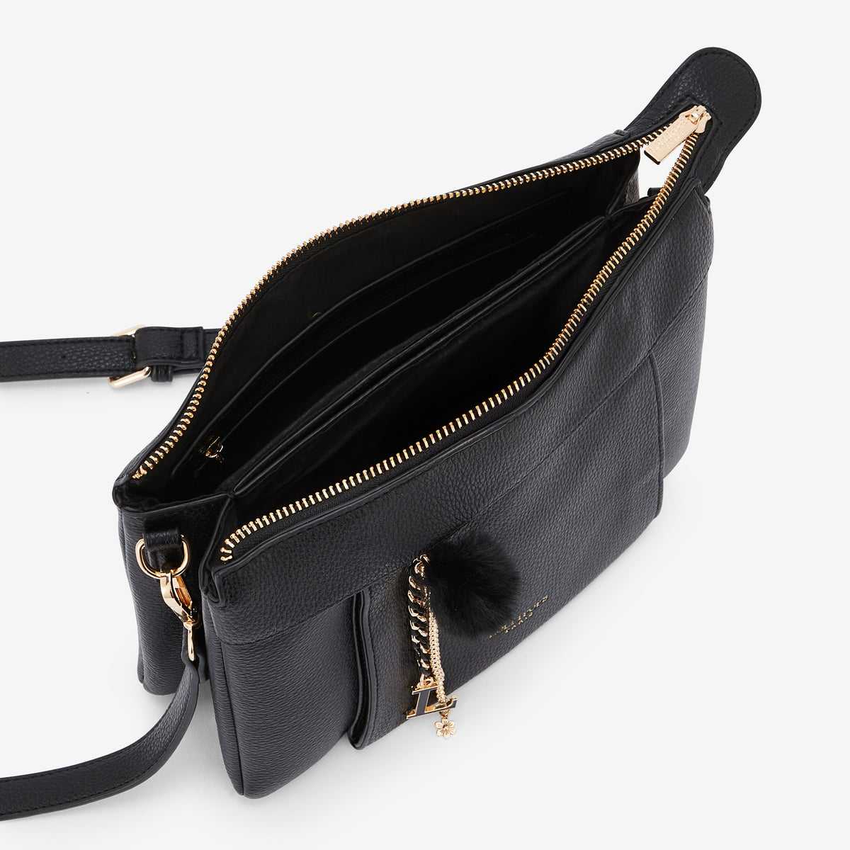 Sac multi poches noir Roy