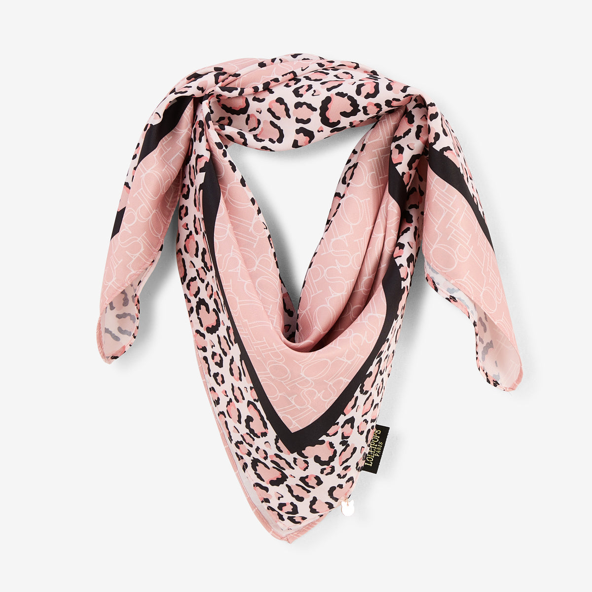 Foulard rose Rozy Octobre Rose
