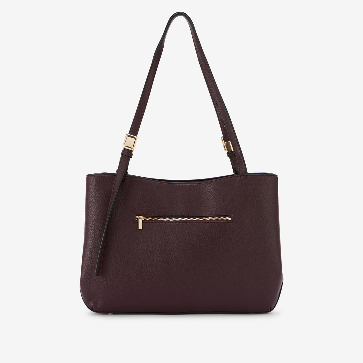 Grand sac shopper bordeaux Raven