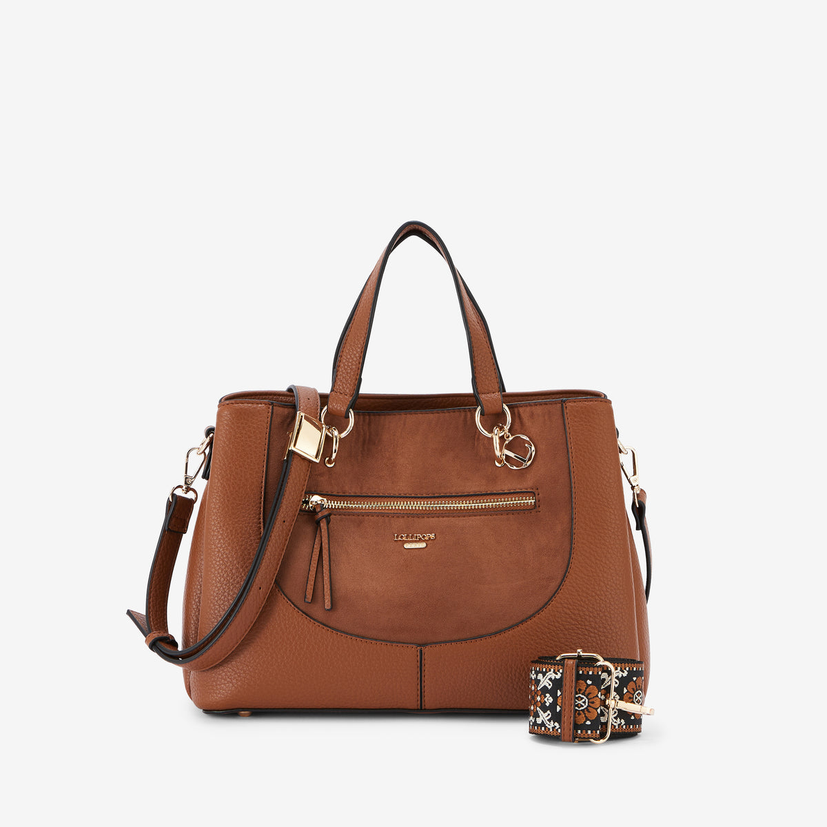 Sac shopper cognac Raven