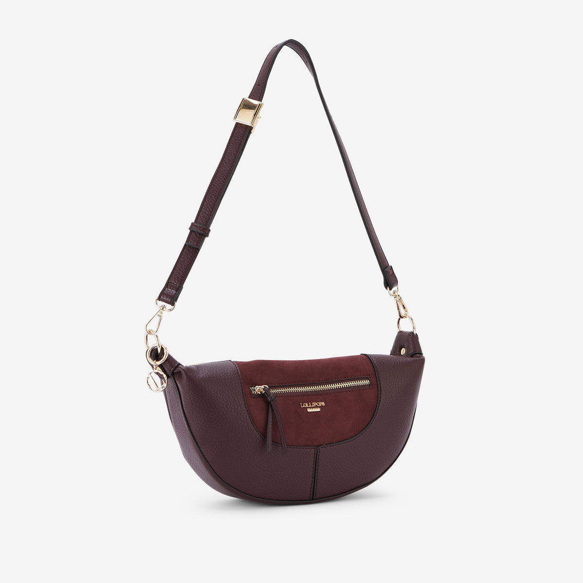 Sac porté épaule bordeaux Raven