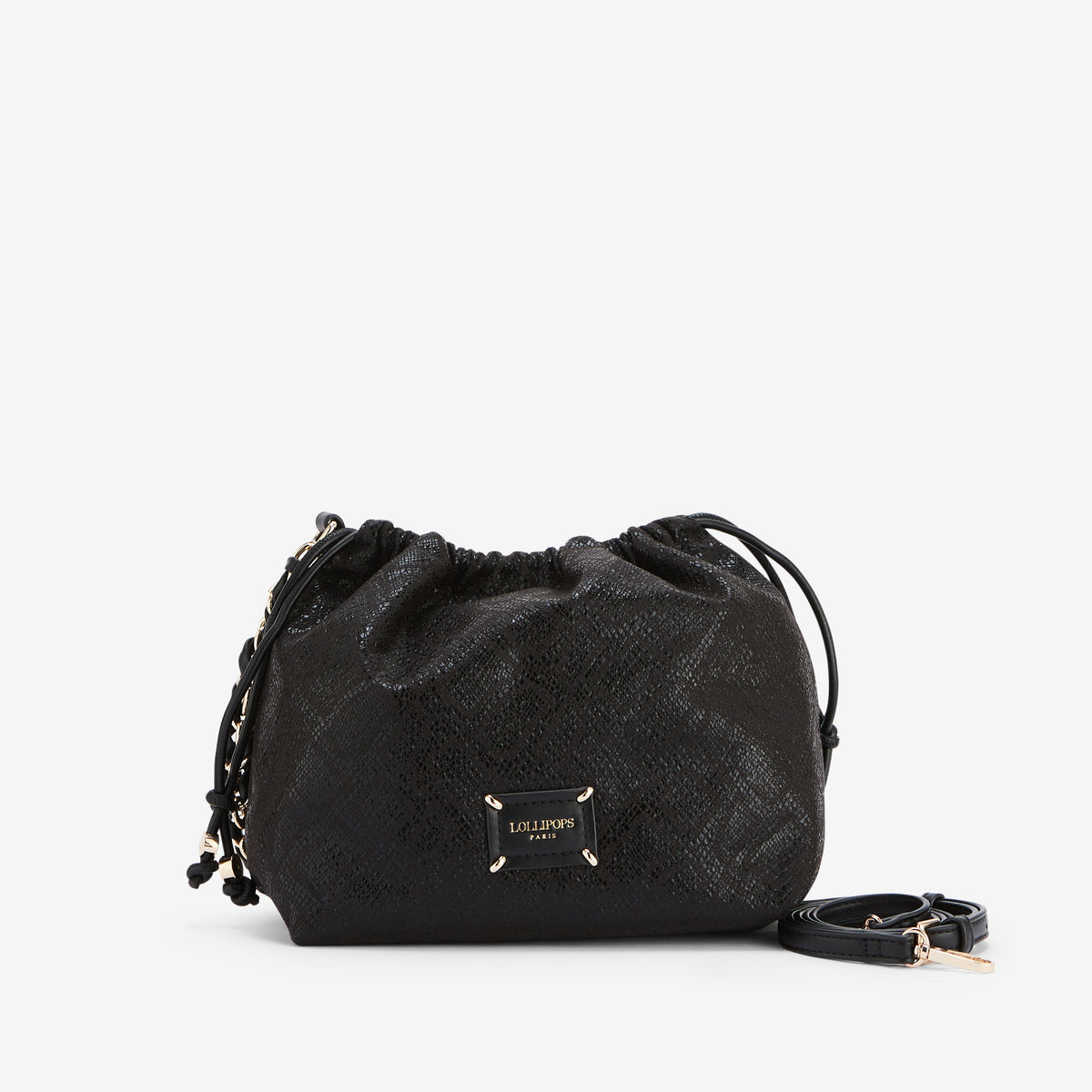 Sac porté épaule noir Roxana