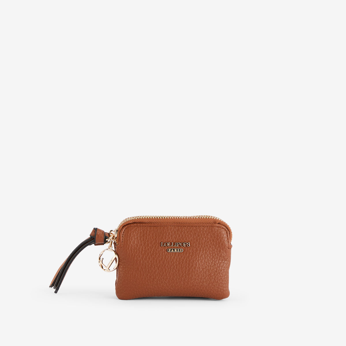 Porte-monnaie cognac Raven