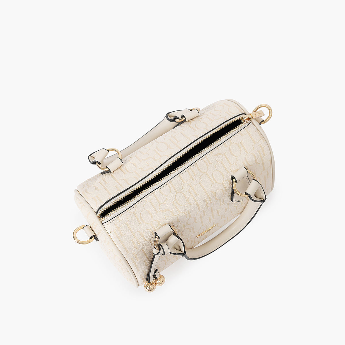 Petit sac bowling ivoire Sanja