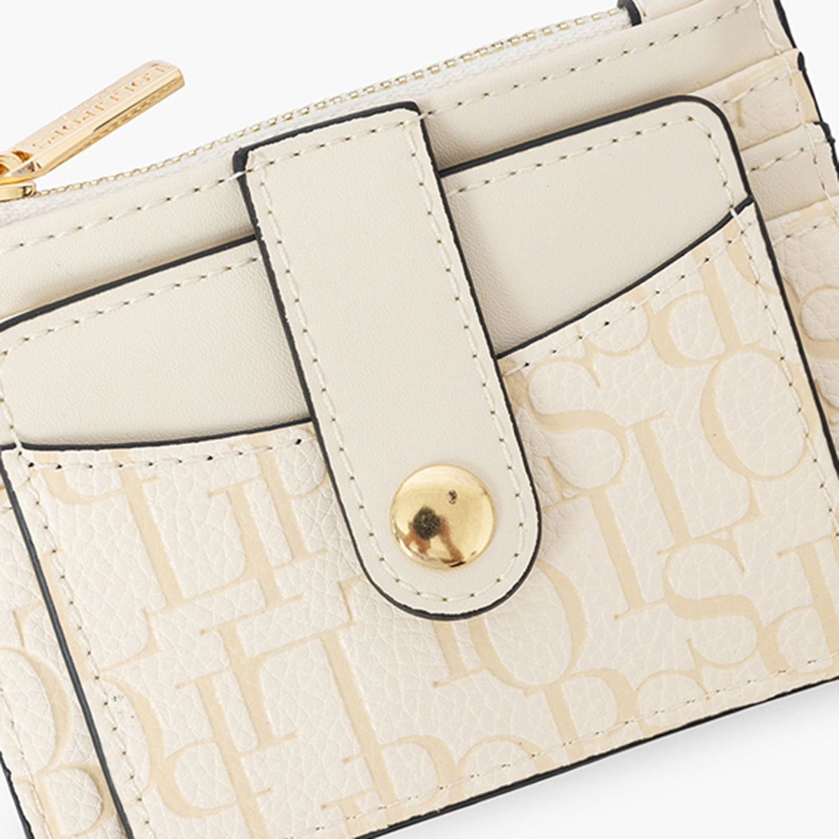 Porte cartes ivoire Sanja