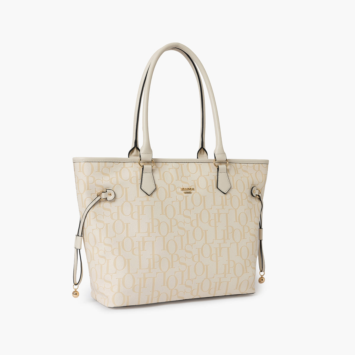 Grand sac shopper ivoire Sanja