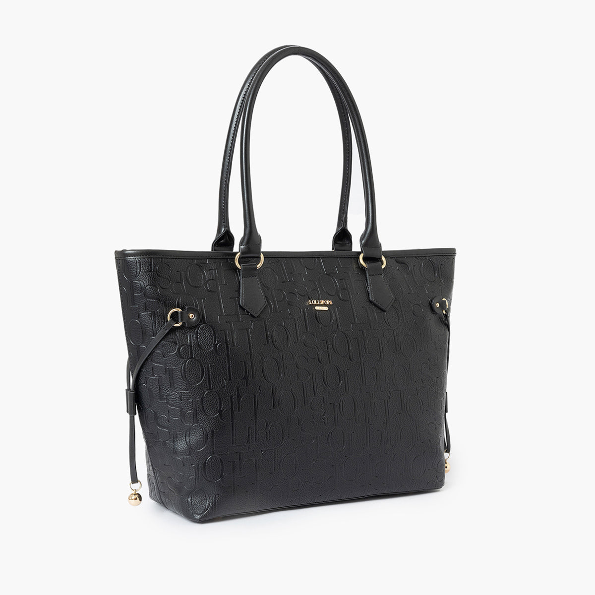 Grand sac shopper noir Sanja