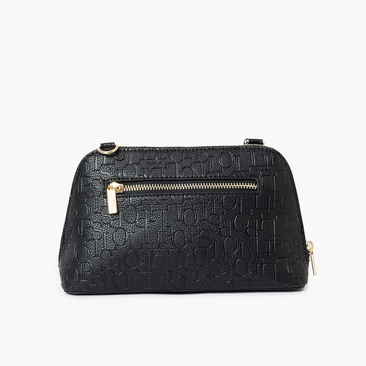 Petit sac porté épaule noir Sanja