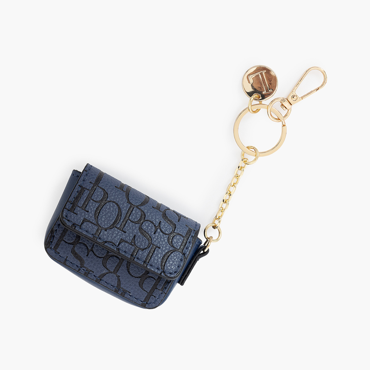 Porte-clés sac bleu marine Sanja