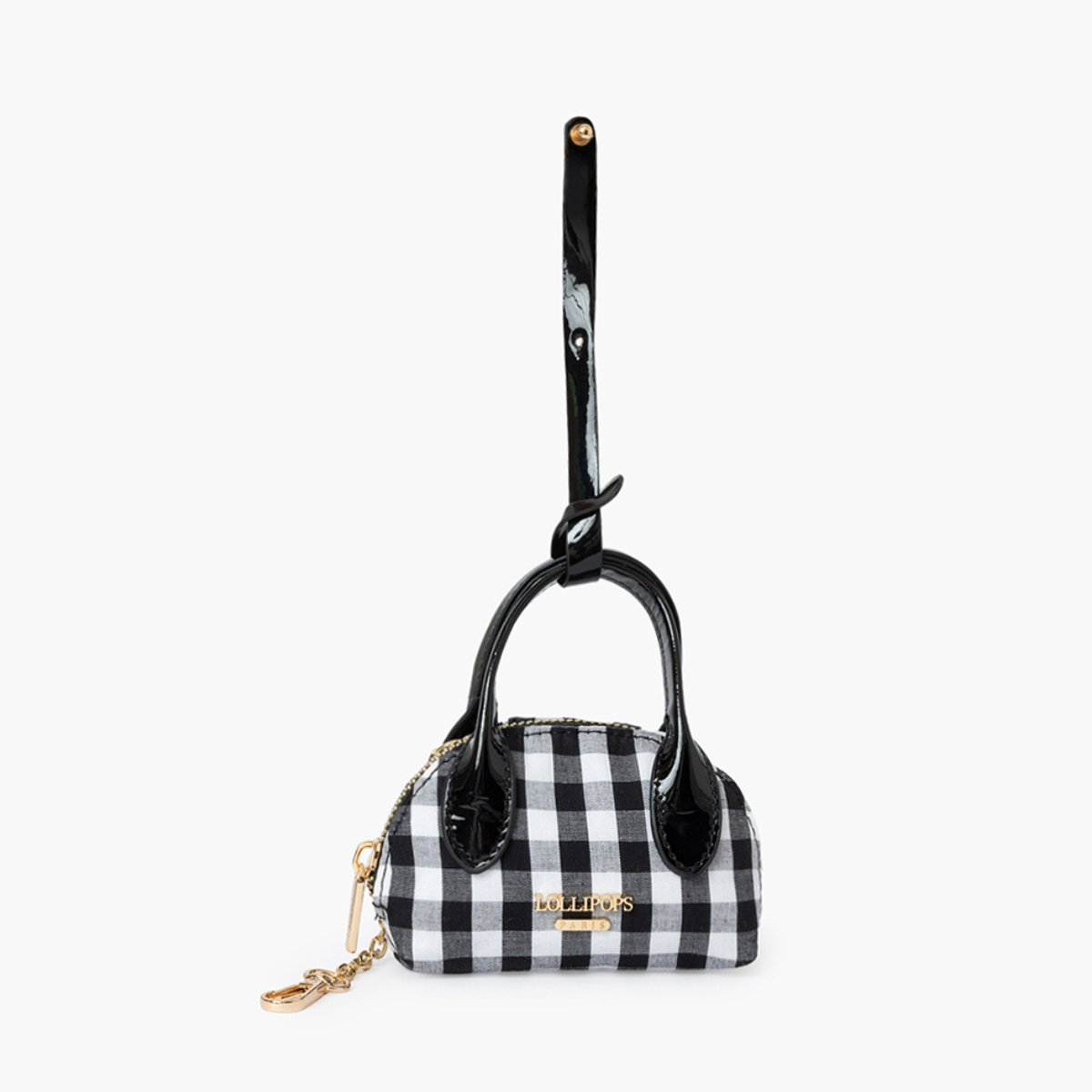 Porte-clés sac noir Sivena