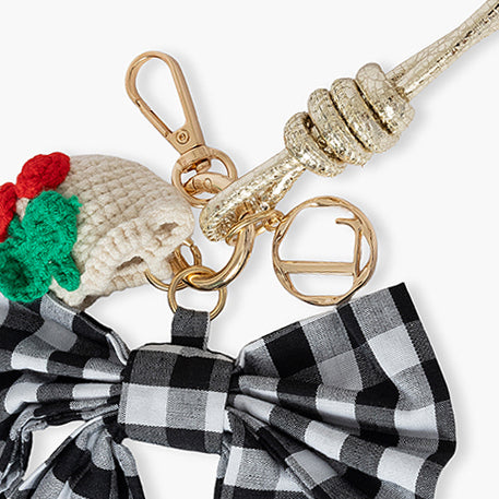 Porte-clés nœud noir Soodies