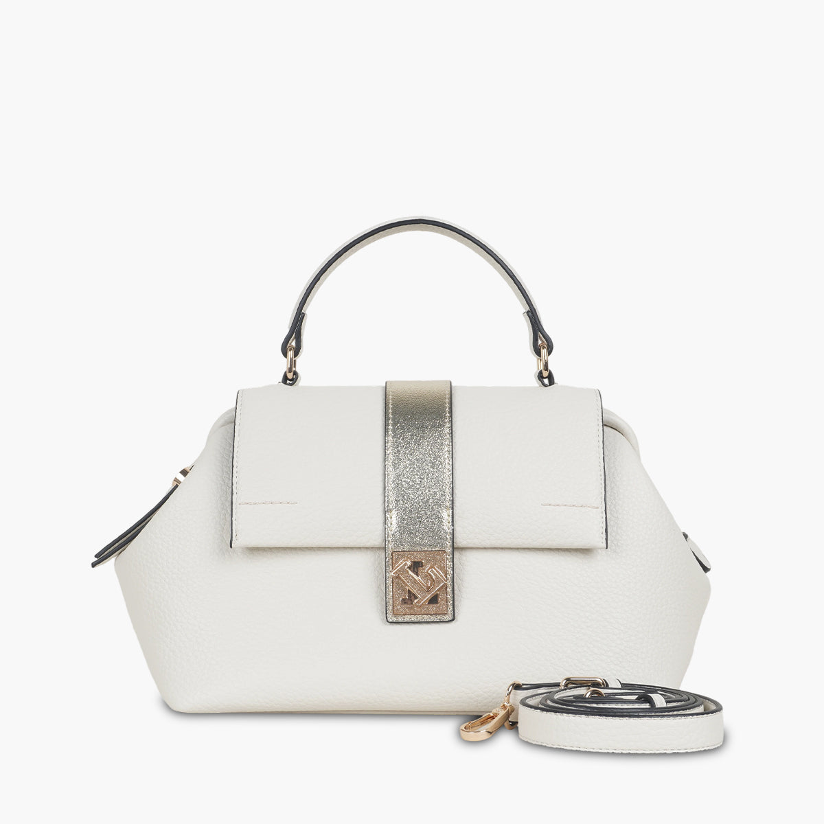 Sac porté épaule ivoire Soyan