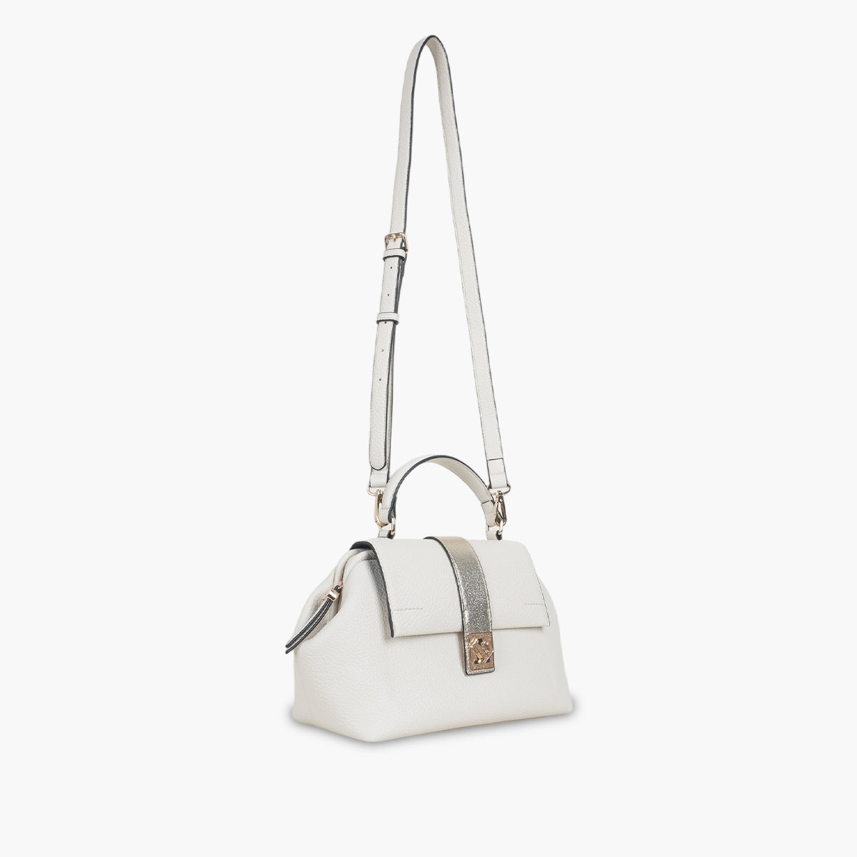 Sac porté épaule ivoire Soyan