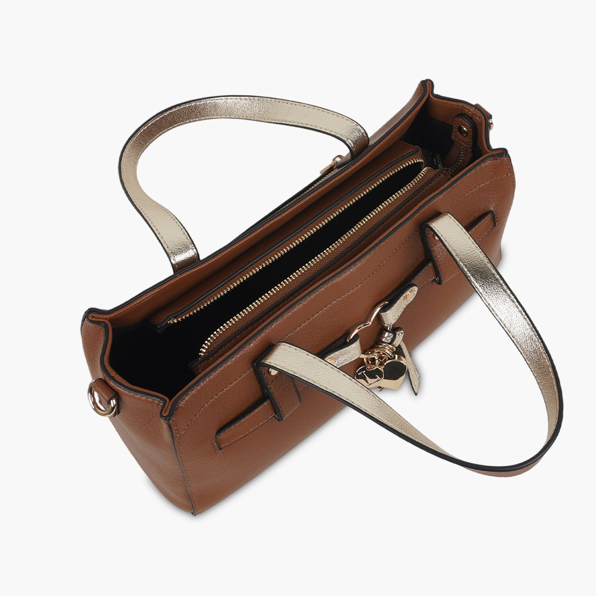 Sac bandoulière camel Sublima