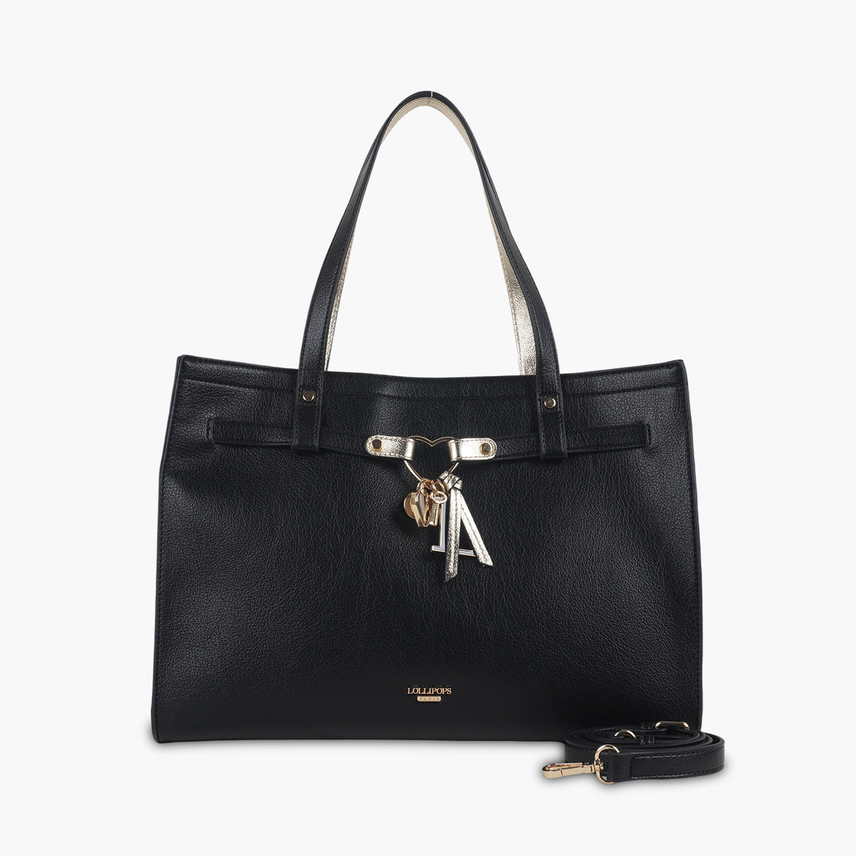 Sac shopper noir Sublima