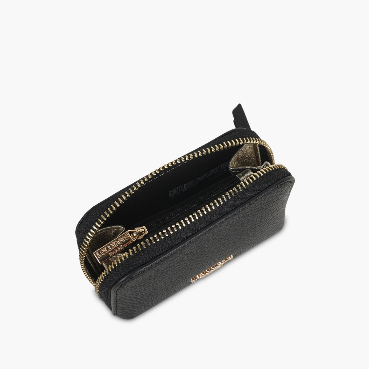 Porte-monnaie noir Soyan