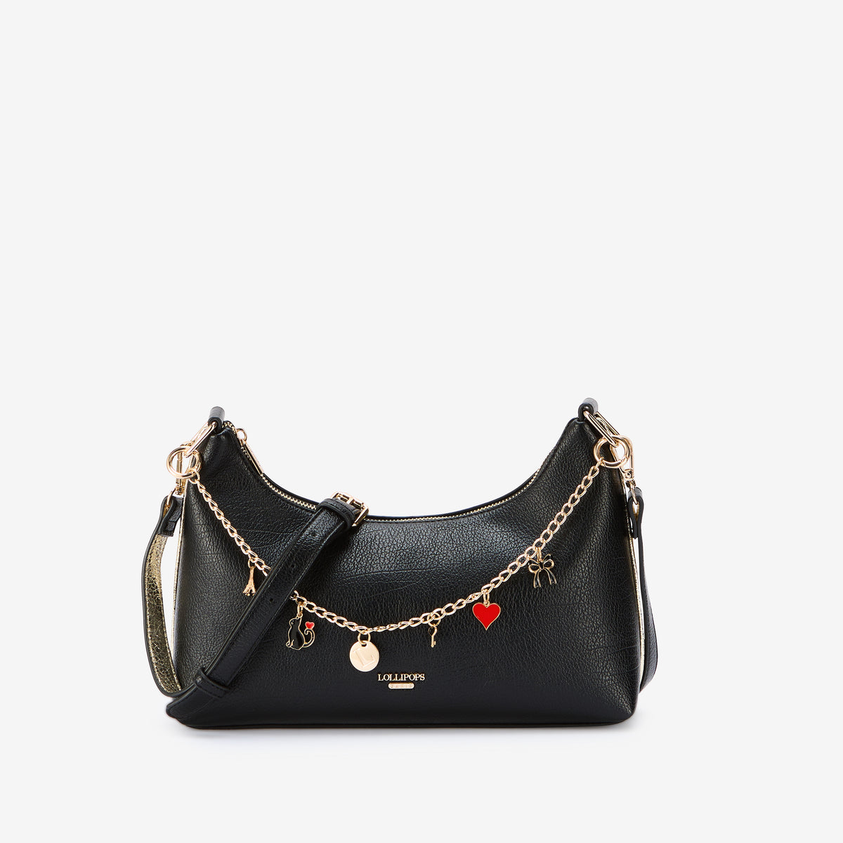Sac bandoulière noir Roselaine