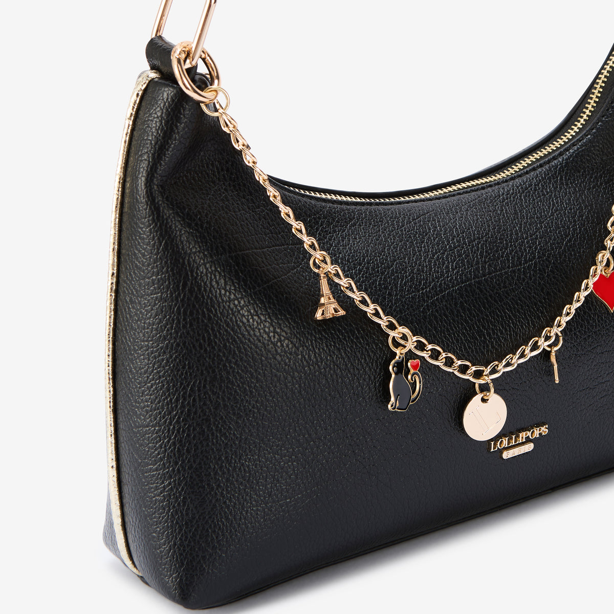 Sac bandoulière noir Roselaine