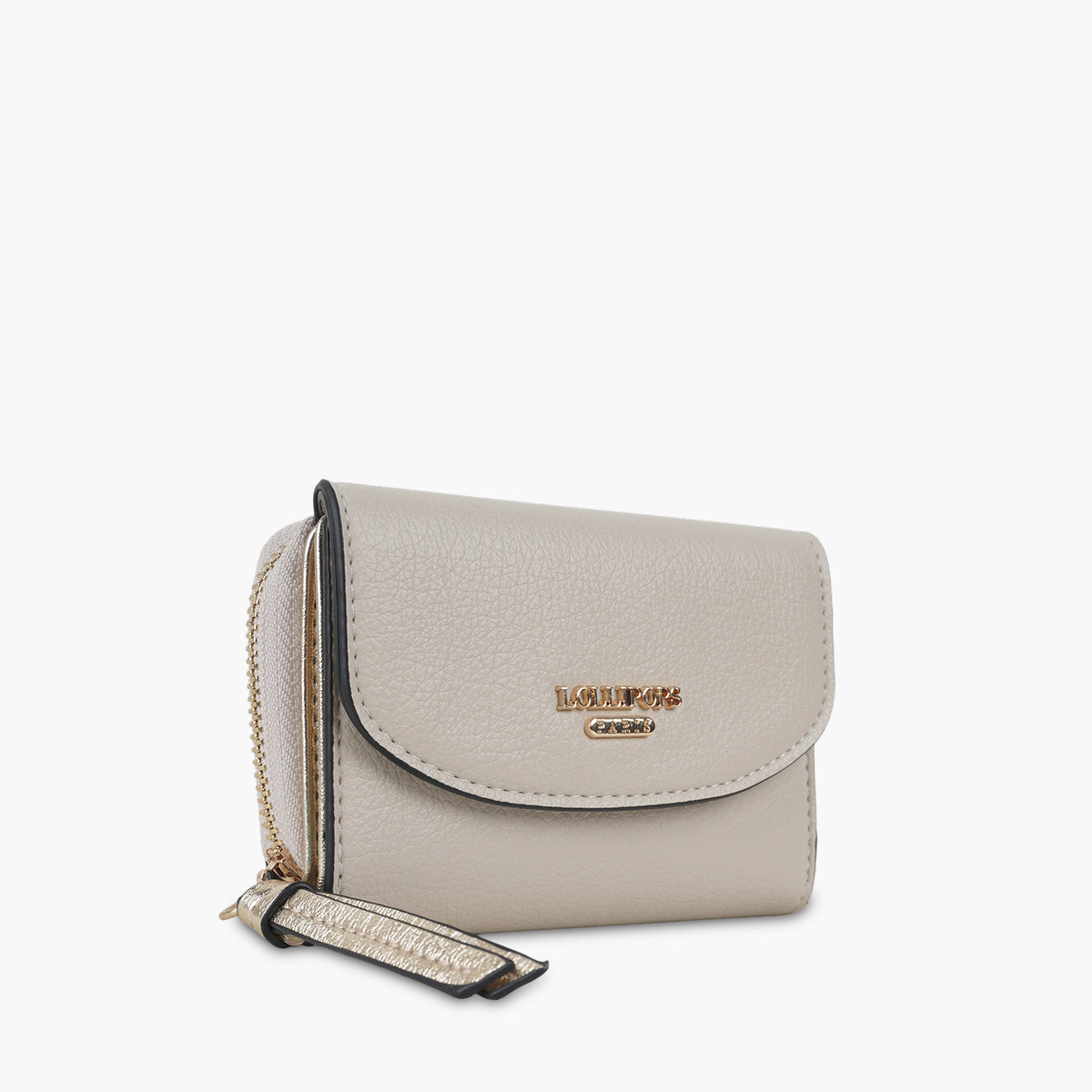 Portefeuille beige Sublima